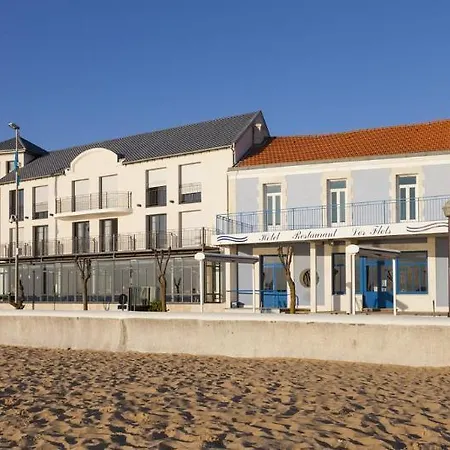 Les Flots - Et Restaurant Face A L'ocean - Hotell Châtelaillon-Plage